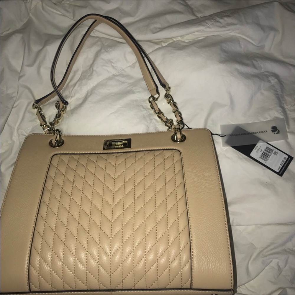 Karl Lagerfield - Quilted purse retails $328